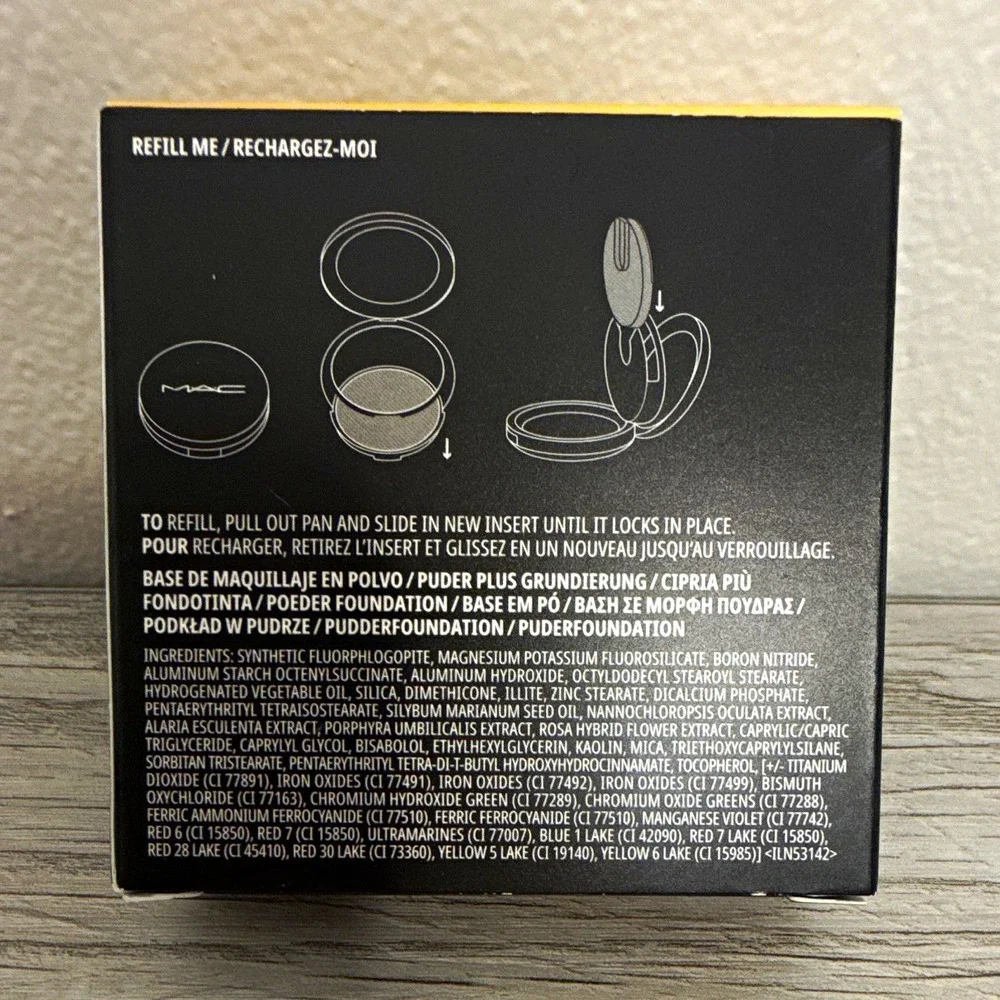 M·A·C Studio Fix Powder Plus Foundation NC20 Matte Buildable Waterproof 0.42oz